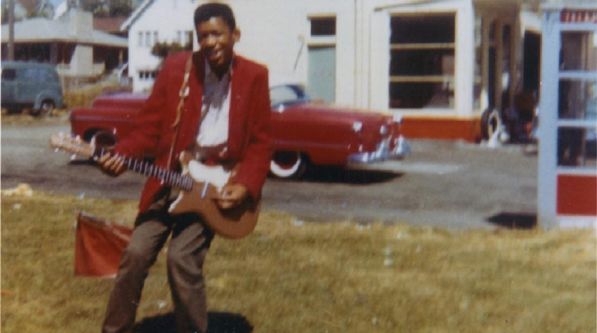 Young Jimi Hendrix in Seattle