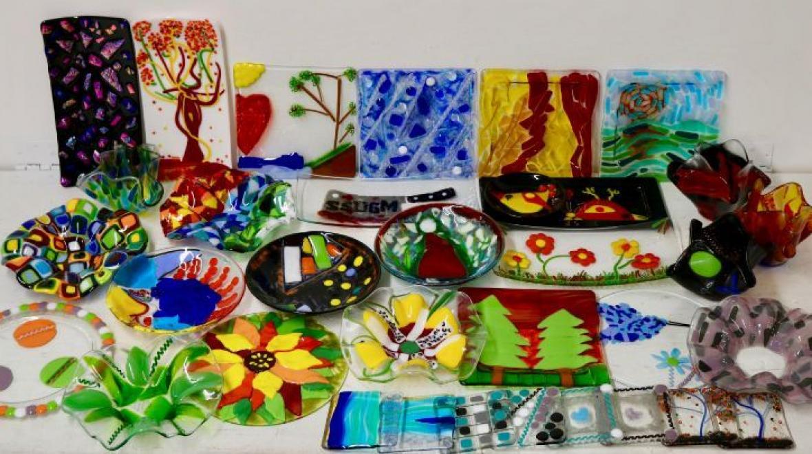 Fused glass projects
