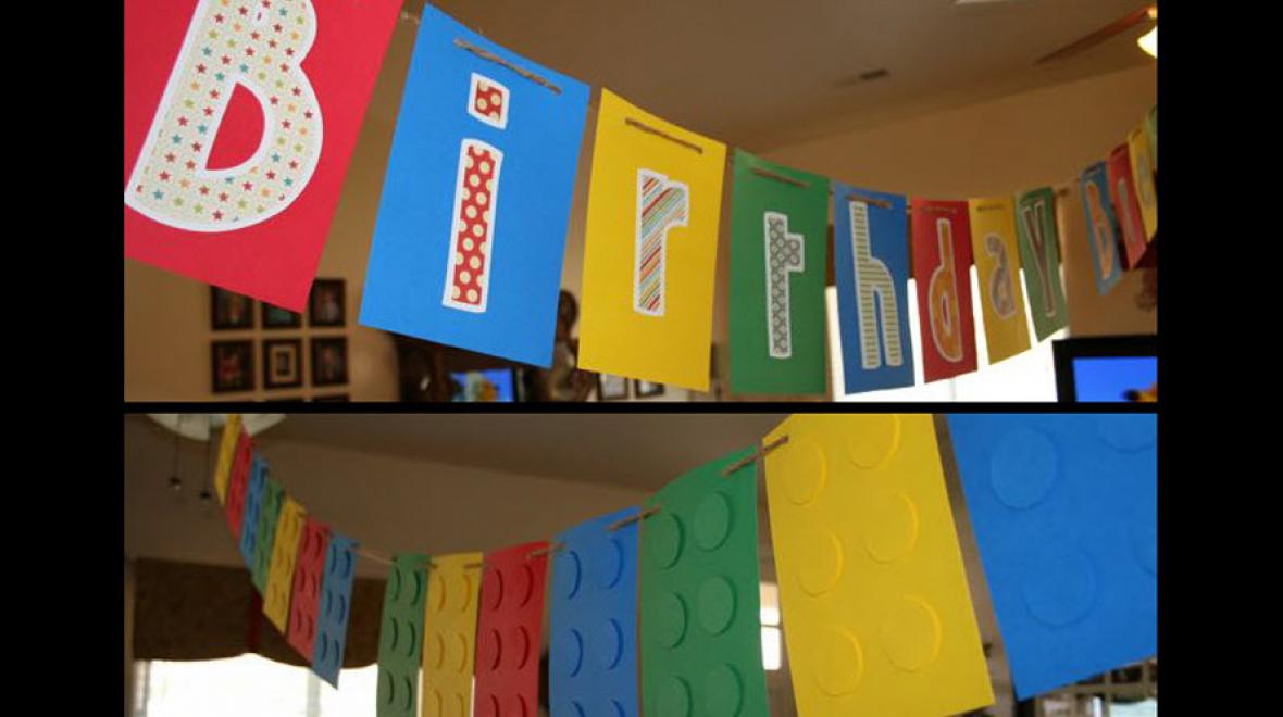 lego party banner