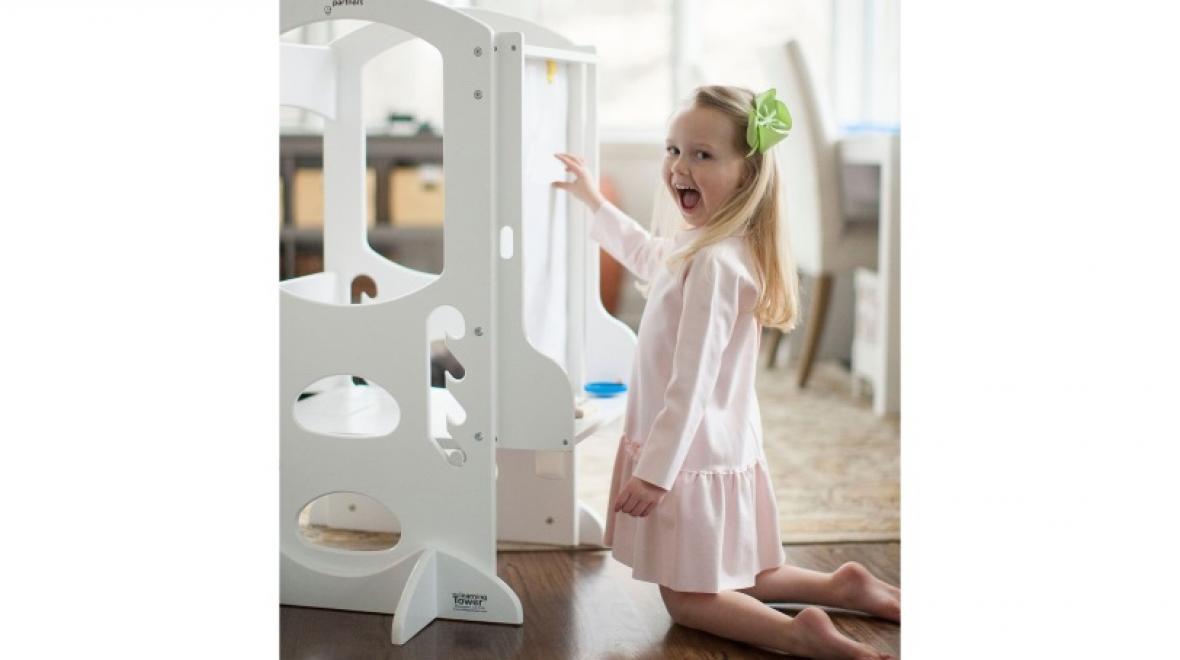 Kitchen helper stool