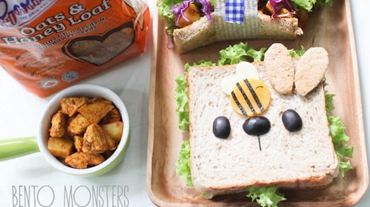 Japanese inspired lunch