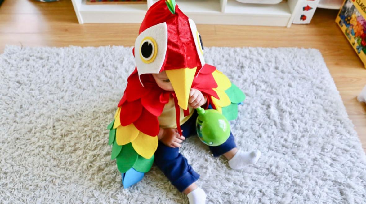 parrot halloween costume for tots