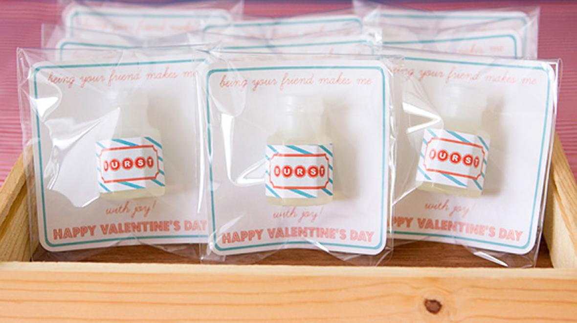 bubble valentines