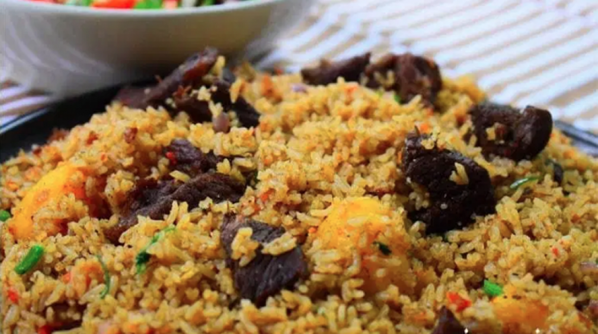 Beef Pilau Rice recipe from Jayne Rain blog