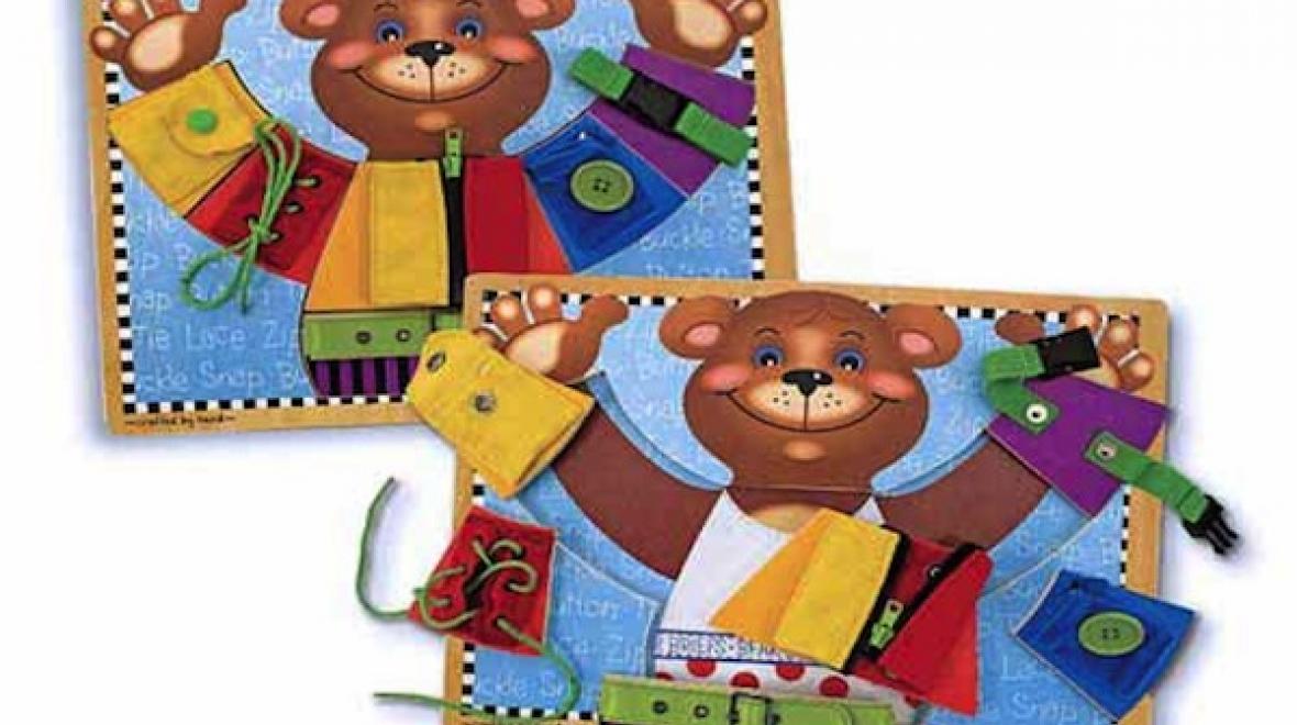 skills board bear is a great educational toy for preschoolers