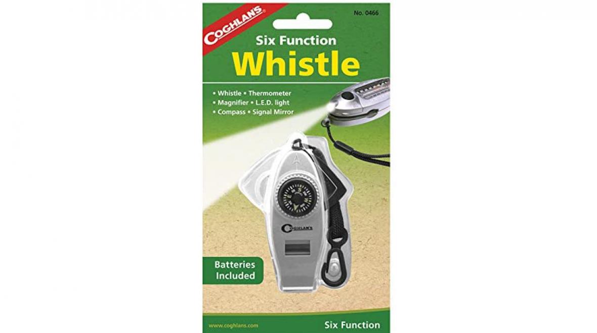 Coghlan’s Six-Function Whistle