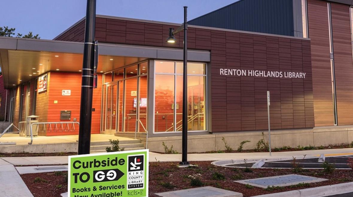 KCLS Renton Location open for curbside pickup 