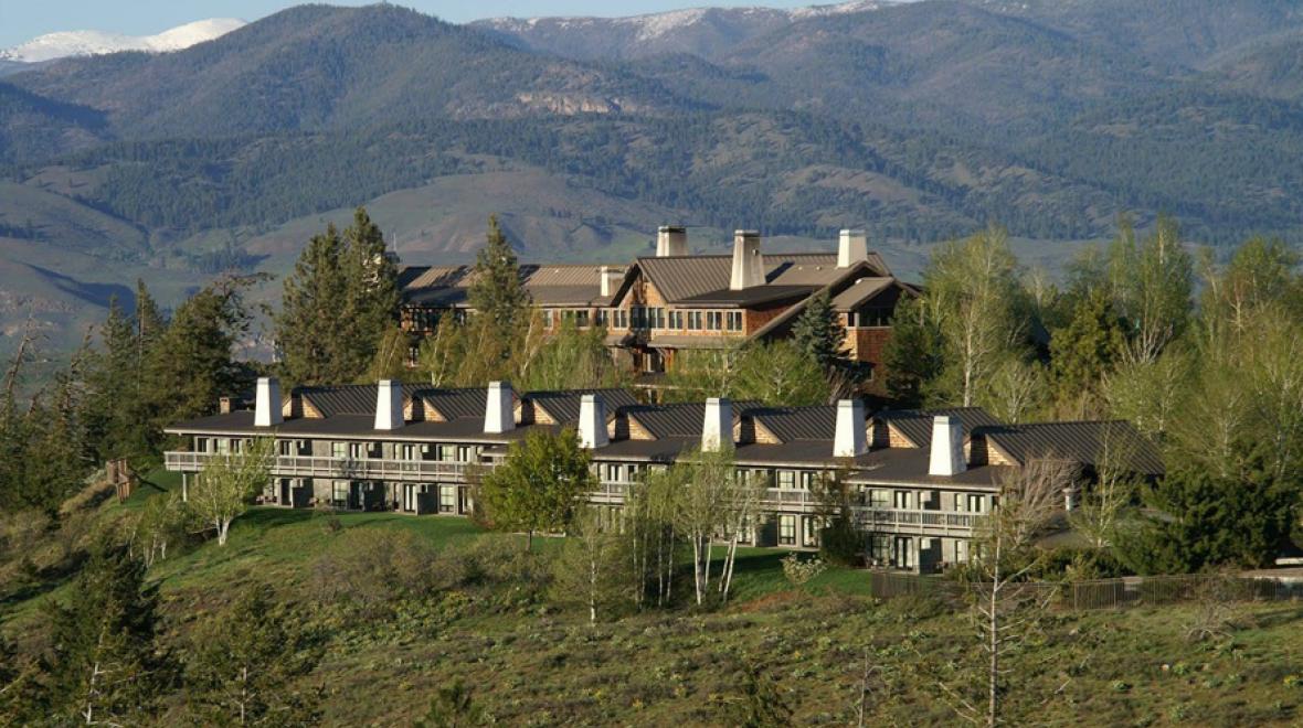 Sun Mountain Lodge on the hilltop Winthrop Methow Valley Washington state getaway destinations