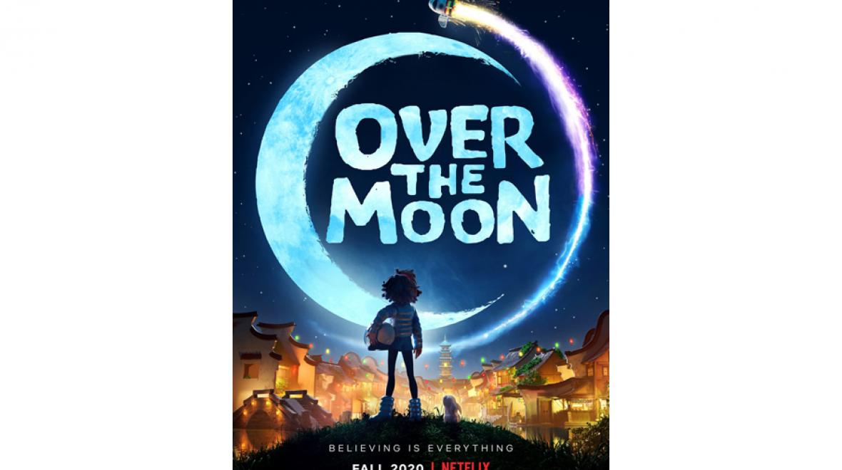 over the moon movie poster
