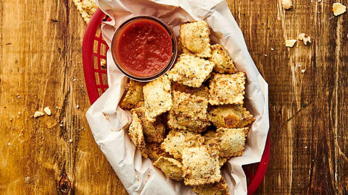 Air-fryer-ravioli