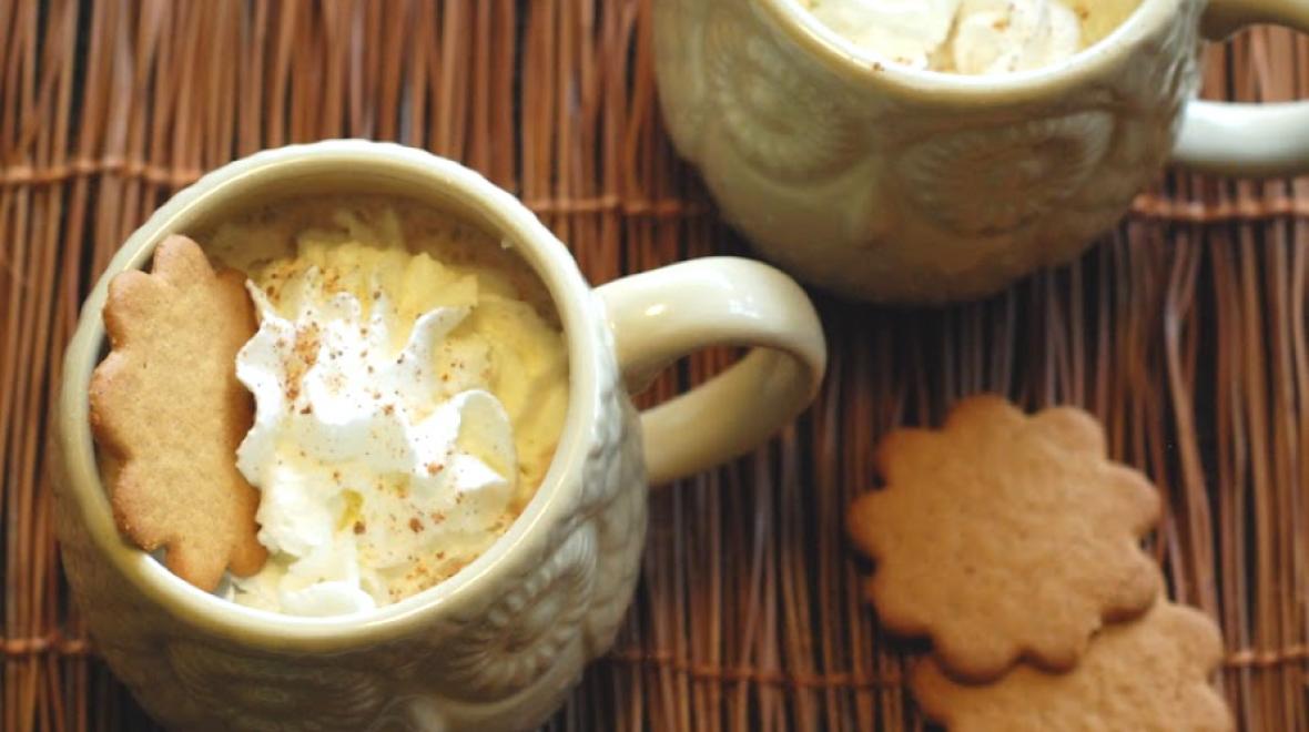 Gingersnap Hot Chocolate