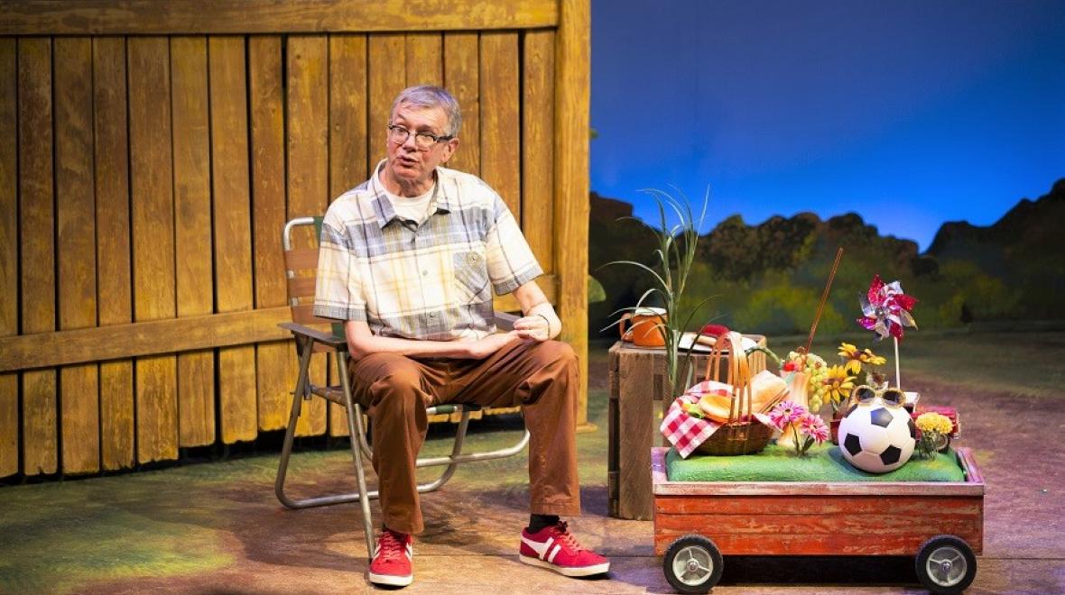 Storyteller Kevin Kling performs in his two-man show The Best Summer Ever! at Seattle Children's Theatre