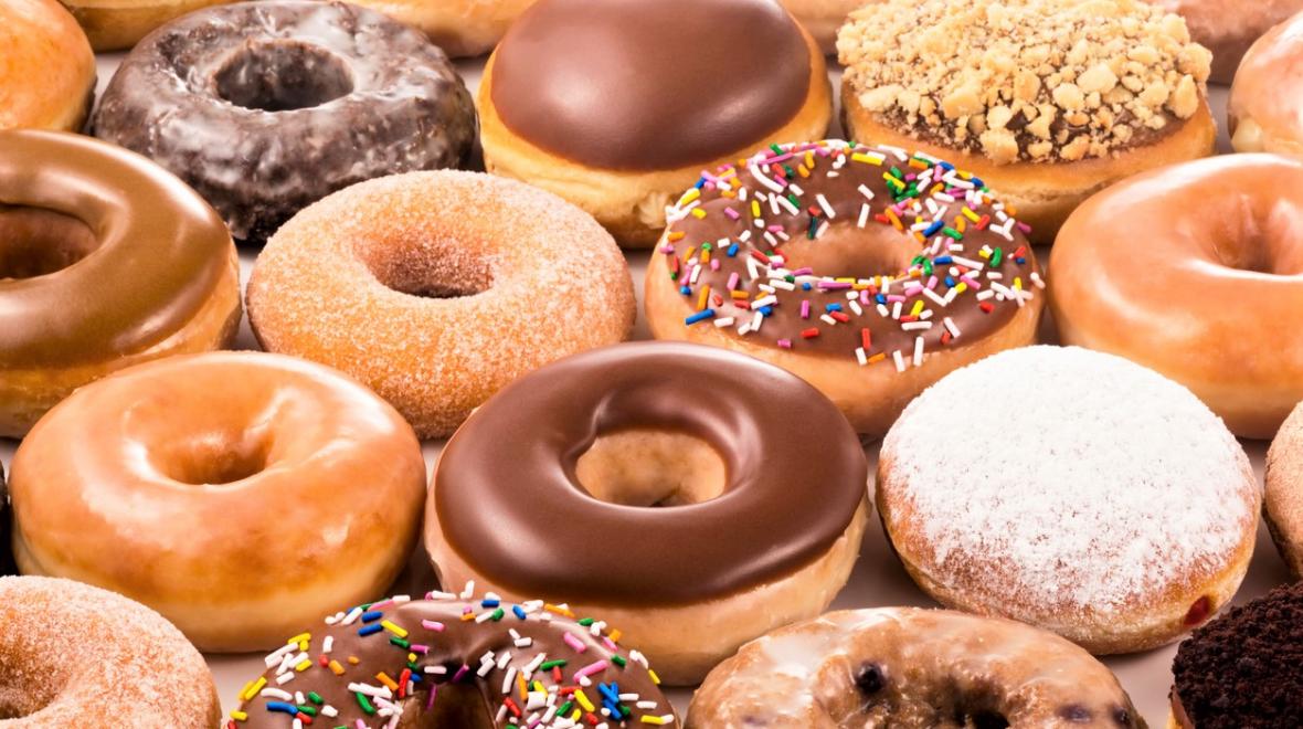Tray of delicious looking doughnuts for Seattle-area National Doughnut Day freebies, deals and promotions