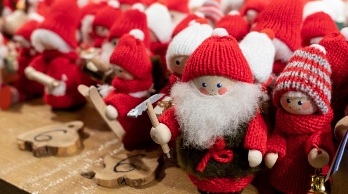 Scandinavian figurines trolls among handmade artisan gifts to buy at best Seattle holiday craft markets and Christmas markets