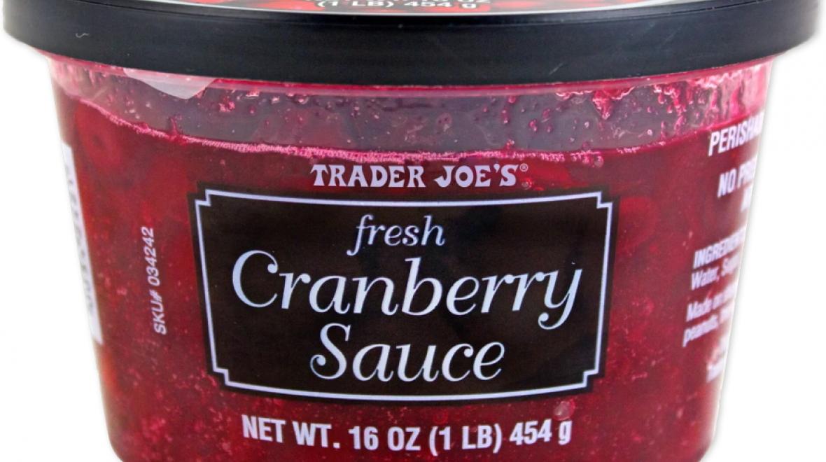 Fresh cranberry sauce