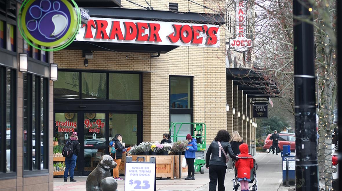 Trader Joe's storefront 