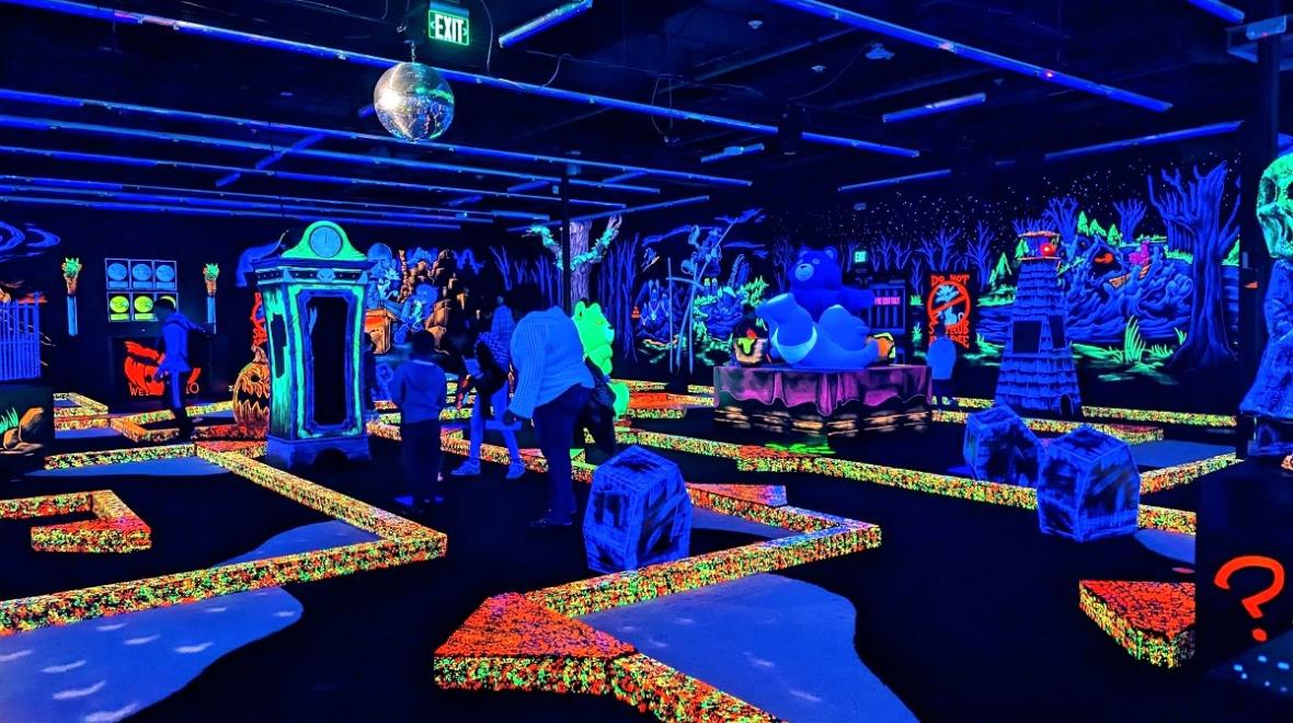 Monster Mini Golf offers indoor active fun for all ages
