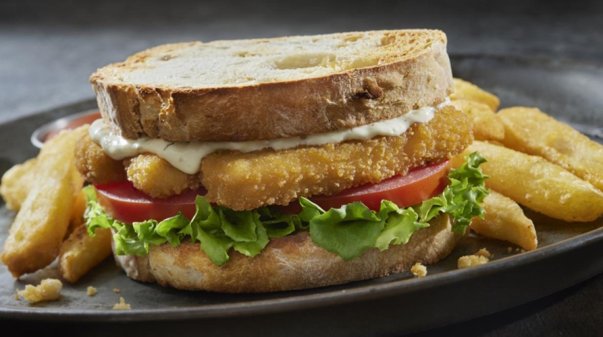 fish stick sandwich healthy frozen meal from Whole Foods