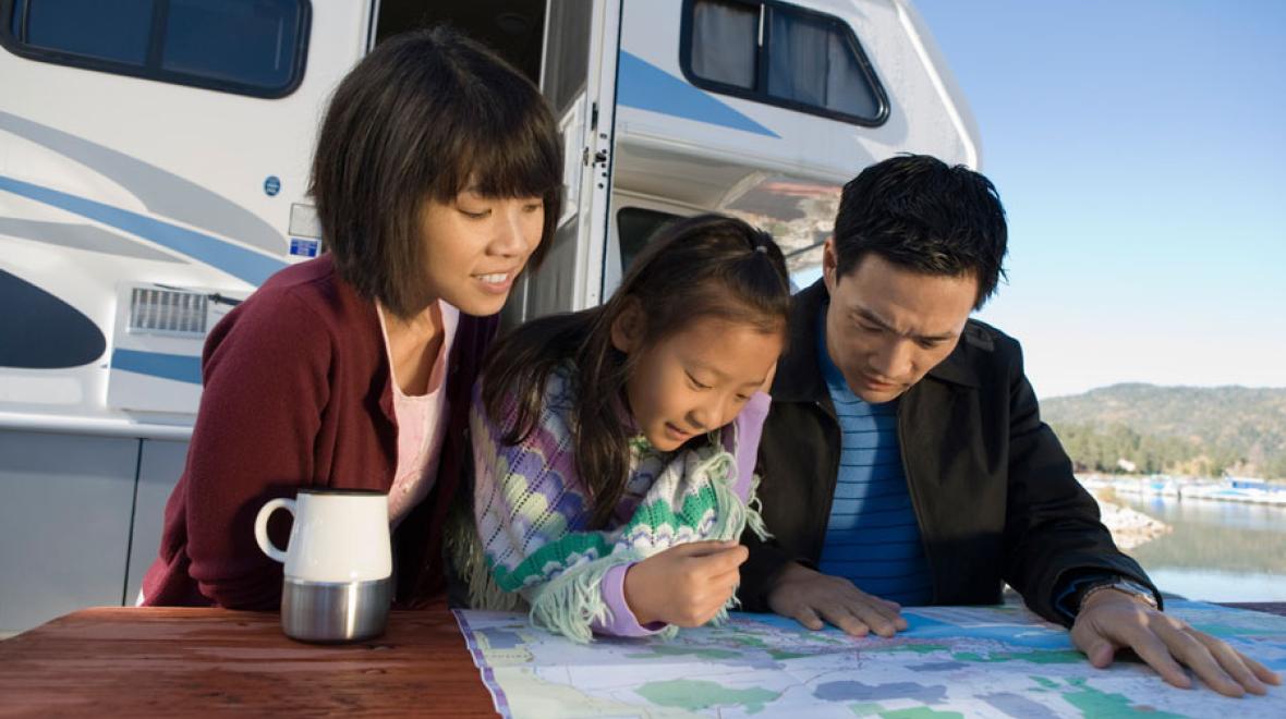 family planning for funky family road trip in Washington
