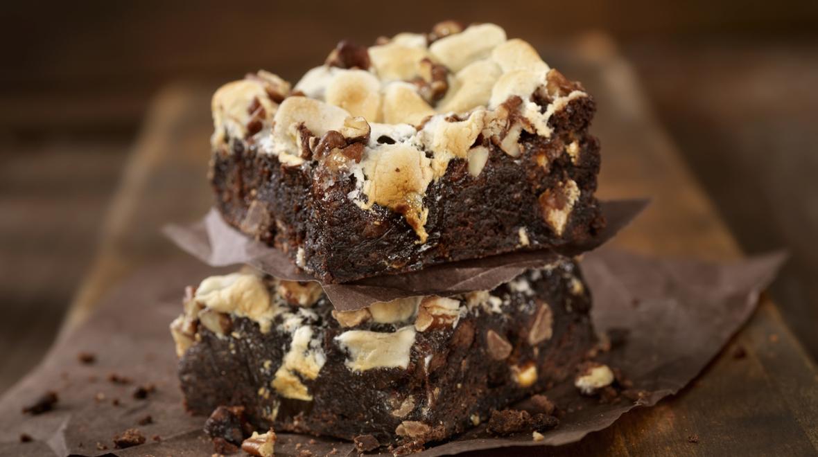 rocky road brownies
