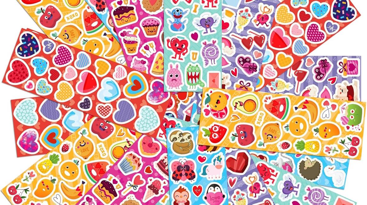 Valentine's Day stickers
