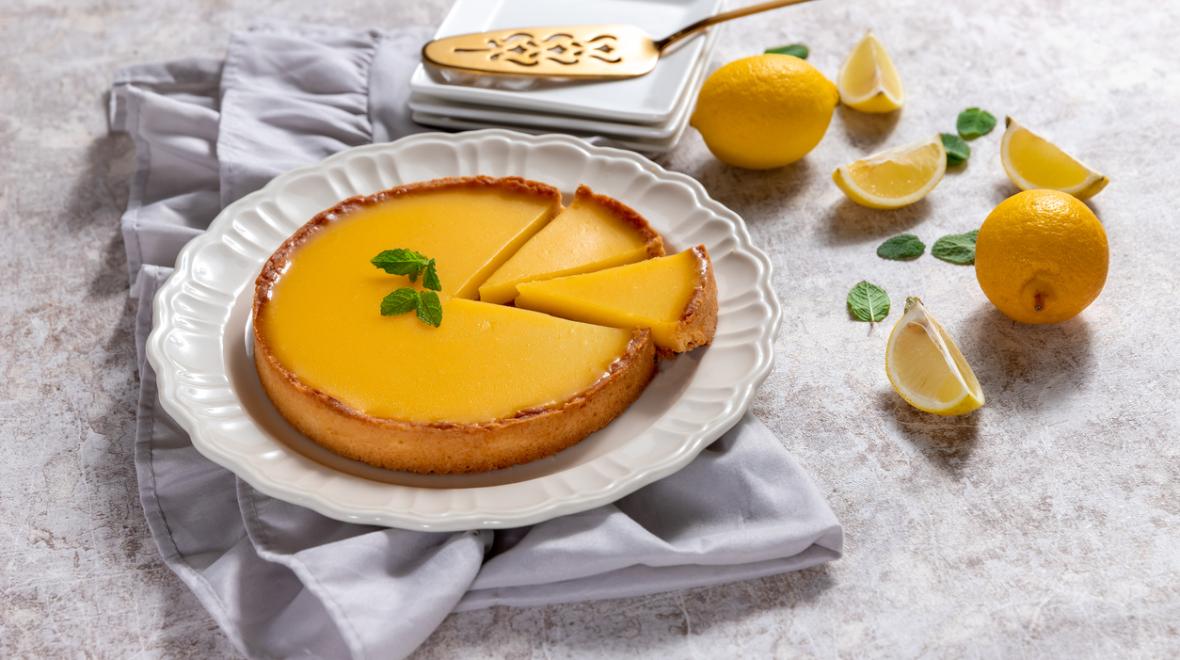 Easy, creamy, sweet-and-tart lemon pie