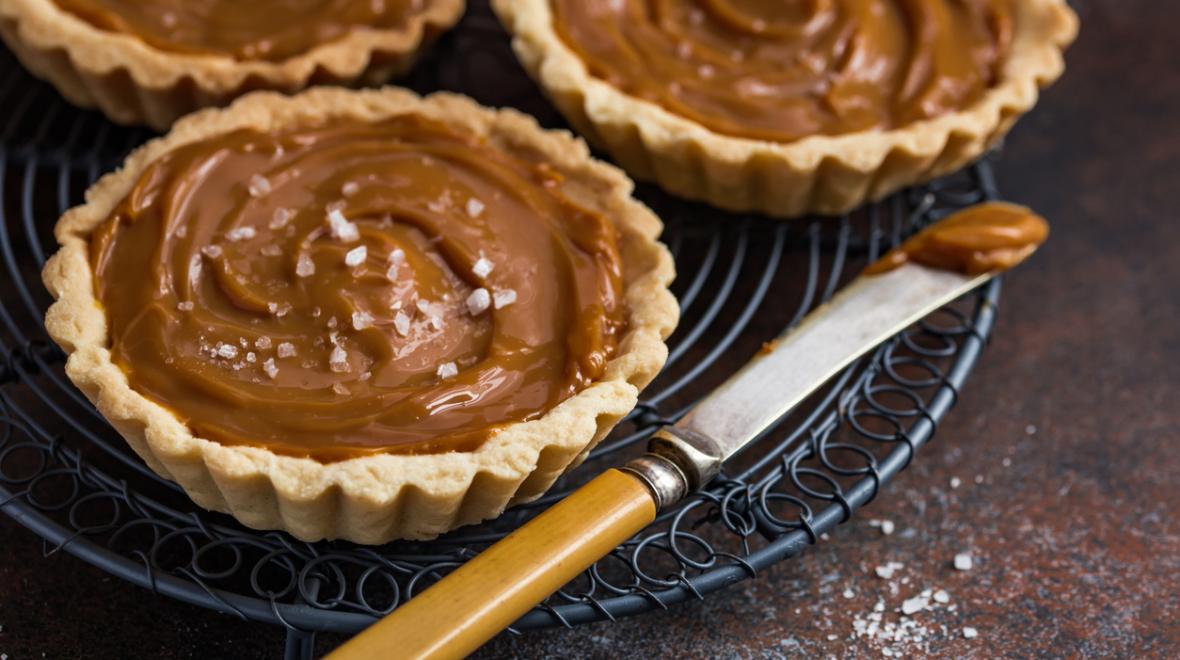 Salted Caramel Mini Pies