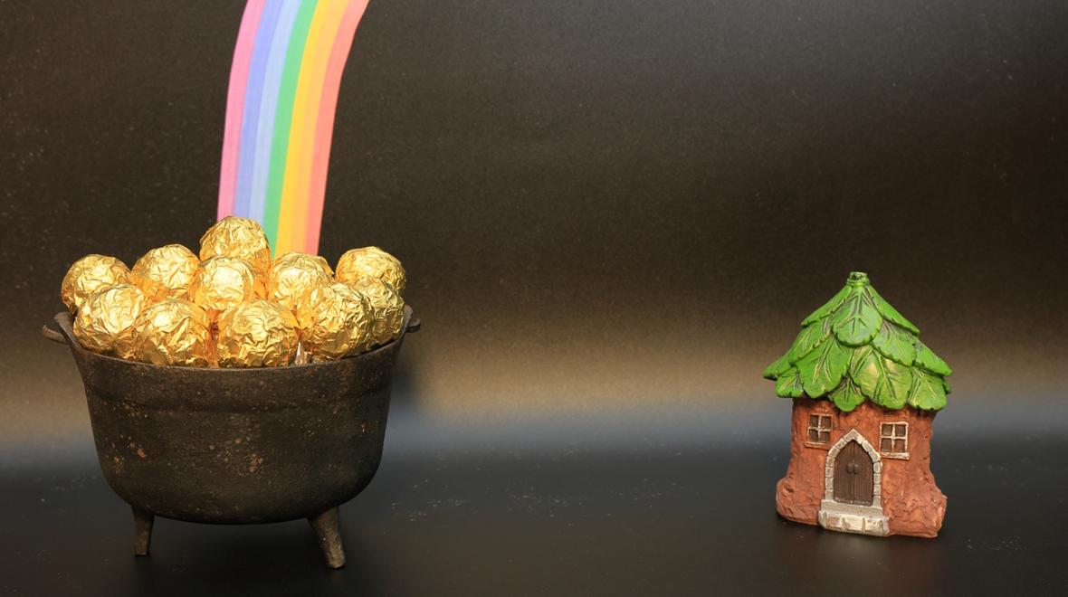 pot of gold craft for St. Patrick's Day