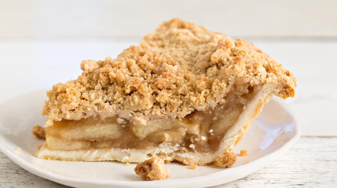 deep dish Dutch apple pie