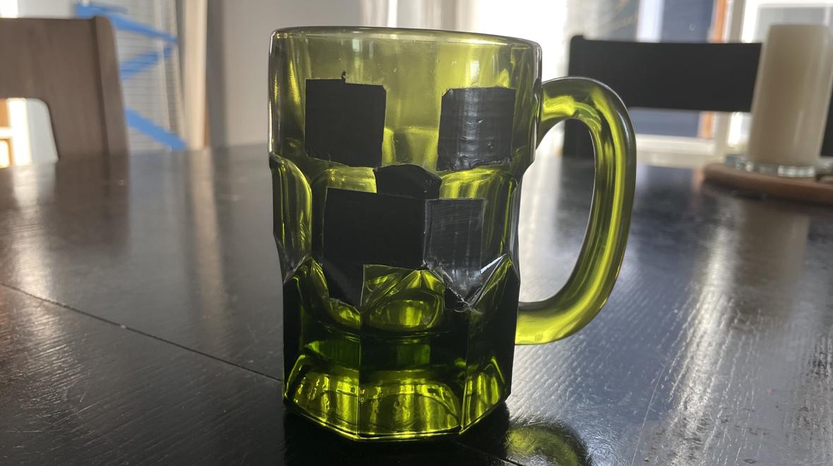 Creeper Minecraft mugs