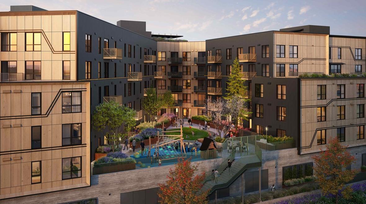 AMLI neighborhood landscape