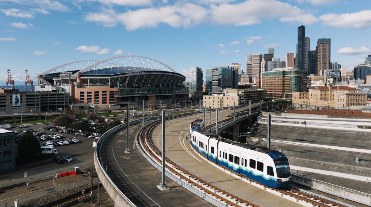 image of 2 Line Seattle Stadium