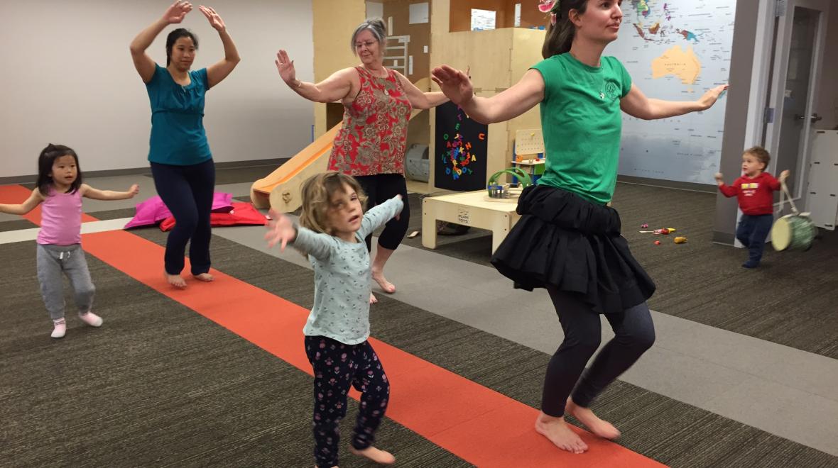Hula Dancing at Romp