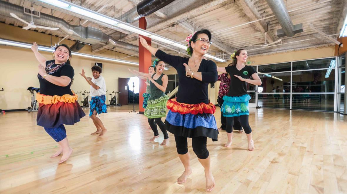 Hula/Tahitian Fitness Dance Class