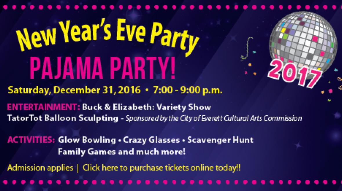 New Year's Eve Pajama Party for Families Seattle Area Family Fun