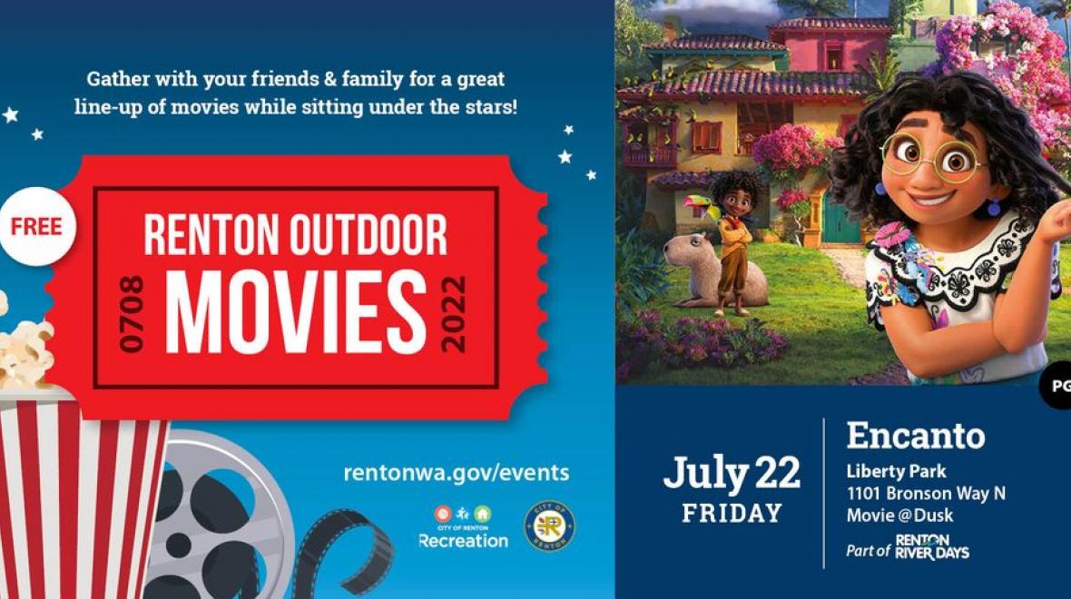 Renton Outdoor Movies Encanto Seattle Area Family Fun Calendar
