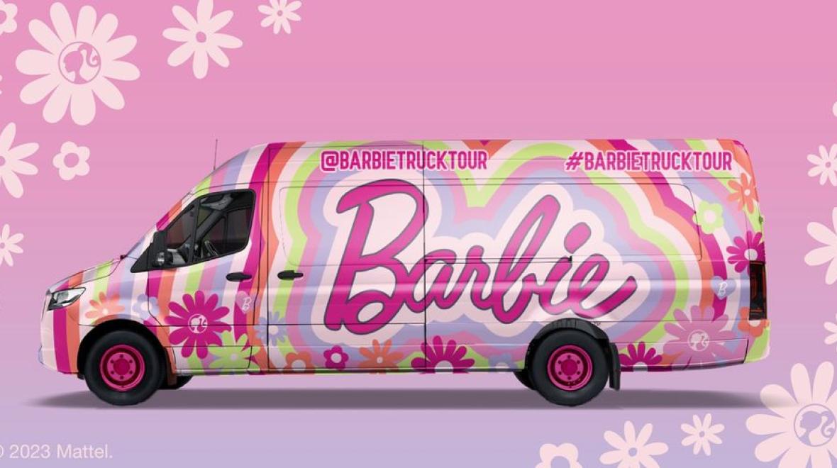 barbie truck tour instagram