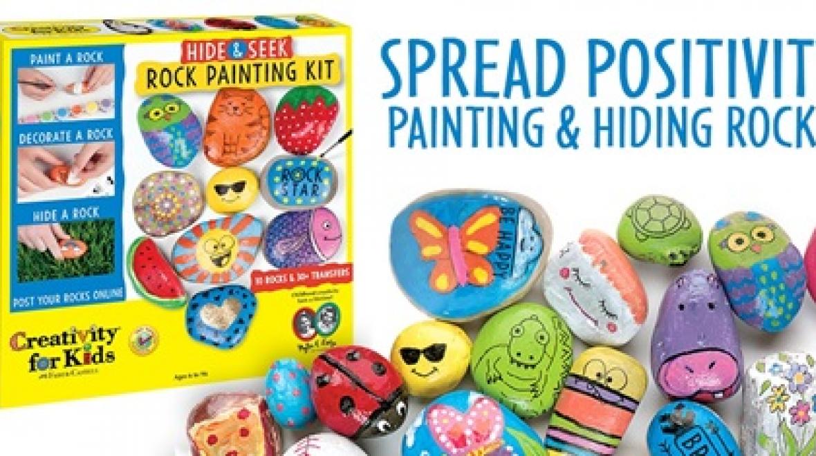 Painting Rocks at Top Ten Toys Seattle Area Family Fun Calendar ParentMap