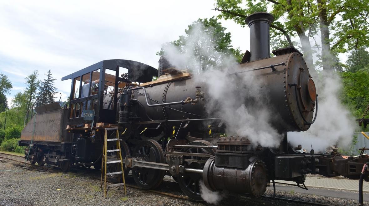 ✼••┈M Robert - 🚂 Steam Locomotive 924 📍Northwest Railway Museum