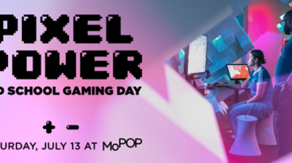 Pixel Power Old School Gaming Day Seattle Area Family Fun Calendar