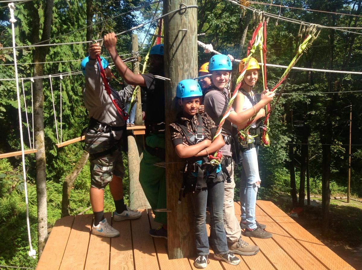 Camp Long Play and Zips Ropes Course Seattle Area Family Fun Calendar