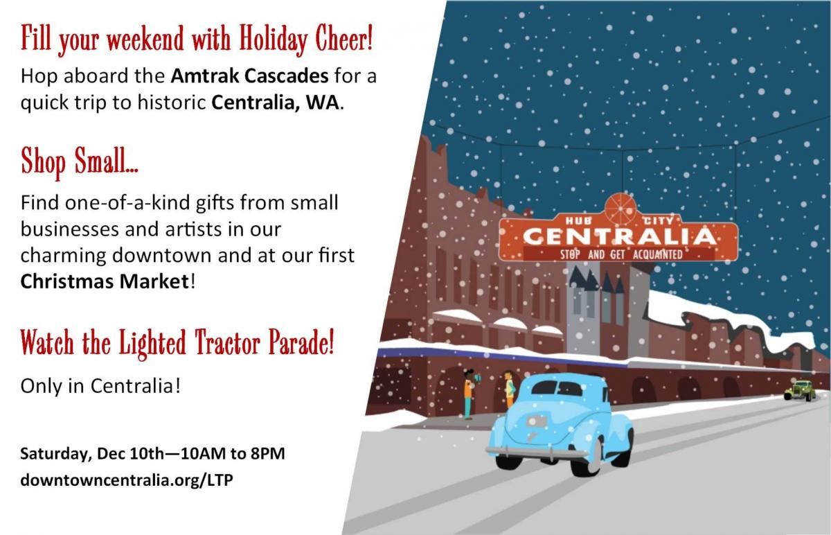 Centralia Christmas Parade 2022 Centralia Holiday Market And Lighted Tractor Parade | Seattle Area Family  Fun Calendar | Parentmap