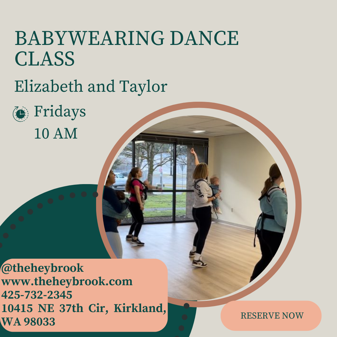 Baby Steps Babywearing Dance Class Seattle Area Family Fun Calendar ParentMap