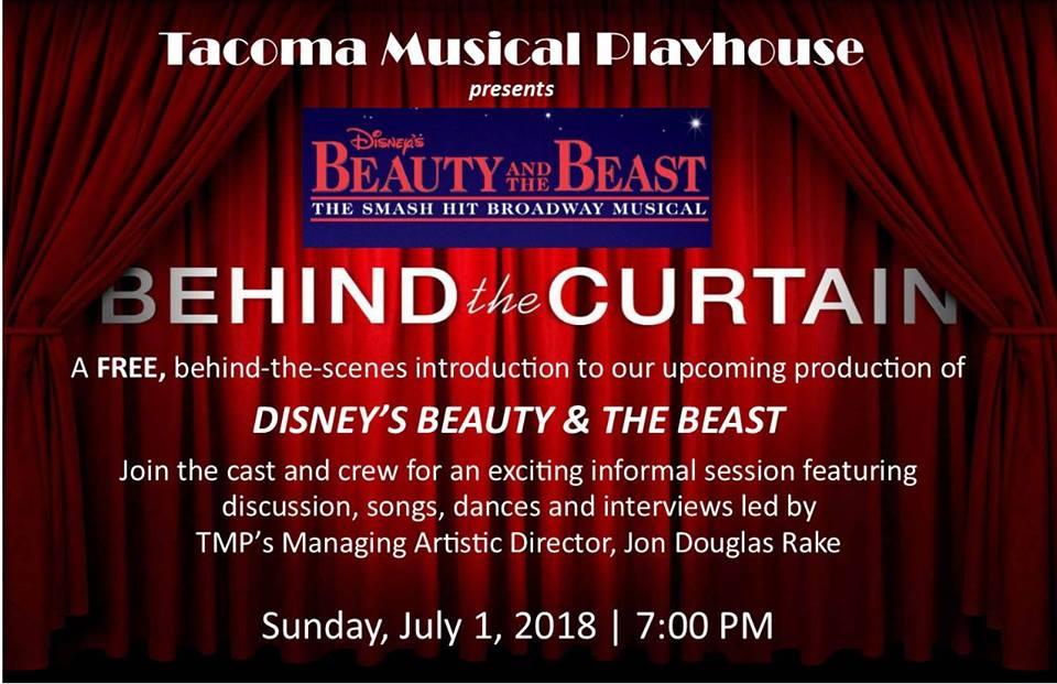 Beauty And The Beast Behind The Curtain Seattle Area Family Fun Calendar Parentmap