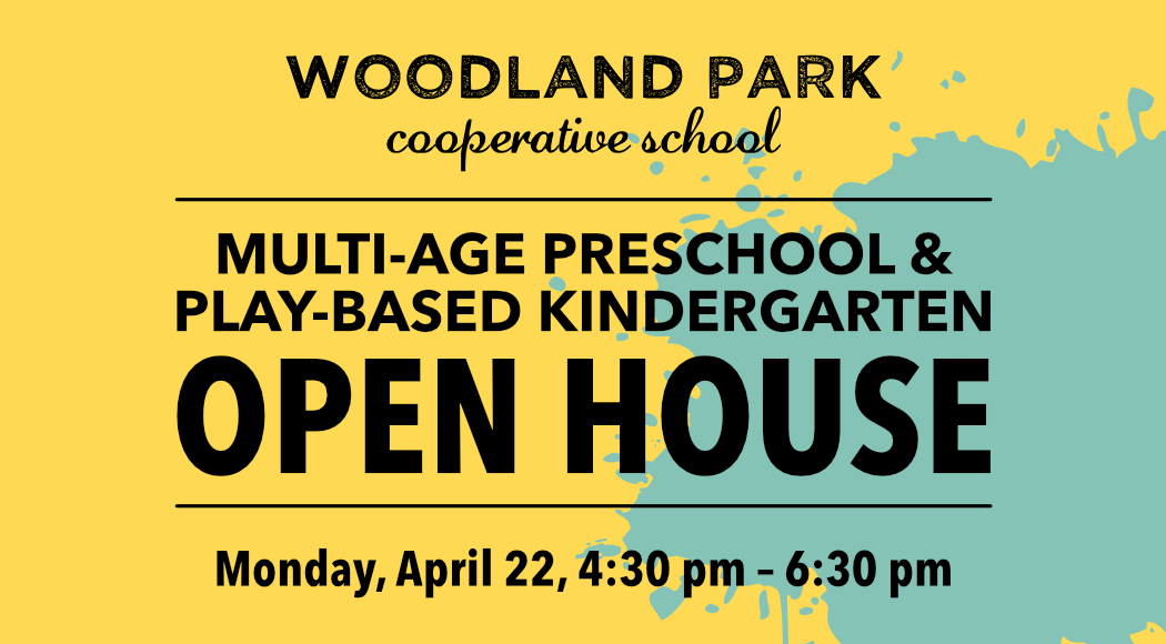 Woodland Park Coop Preschool and Kindergarten Open House Seattle