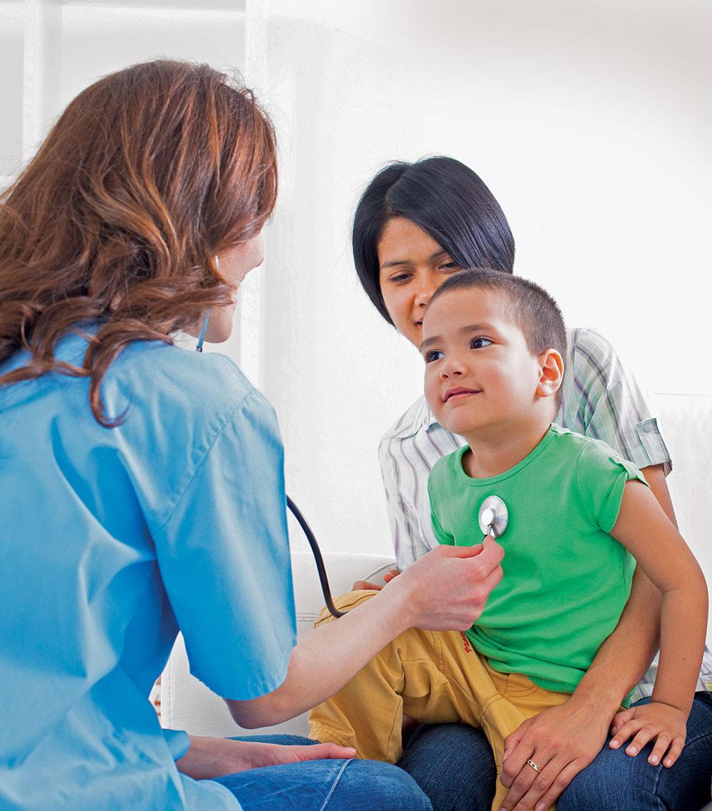 pediatrician visits first two years