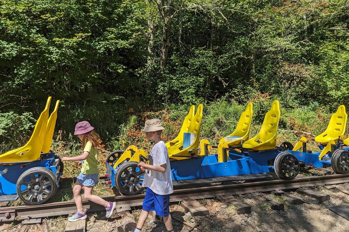 RailCycle Mt. Rainier: Train Bike Adventure With Kids – ParentMap