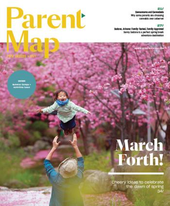 Cover image of the March 2023 issue of ParentMap magazine