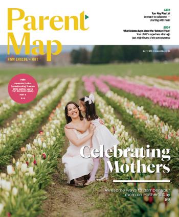 Cover image of ParentMap's 2023 May issue