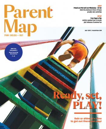 Cover of the July 2022 issue of ParentMap magazine